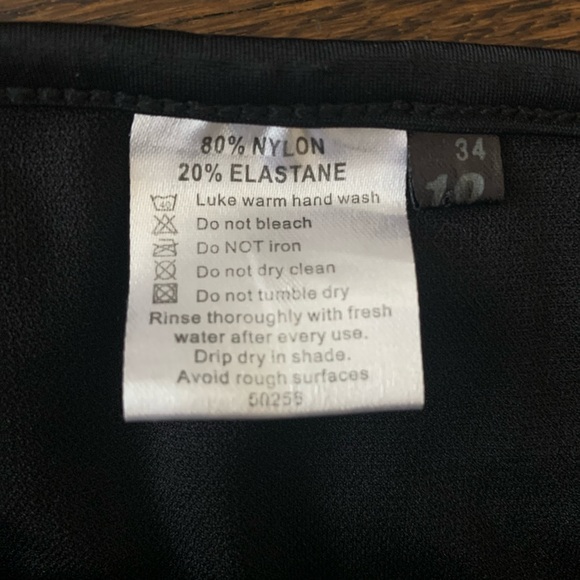 Roxy Black Bikini with silver studs - Picture 5 of 5